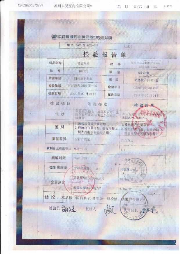 1409131银杏叶片