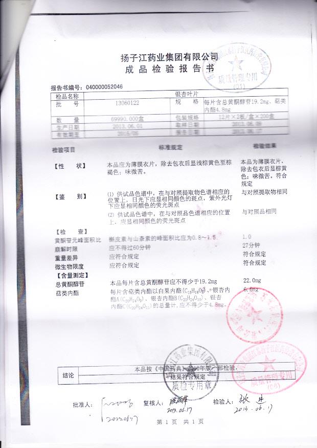 13060122银杏叶片