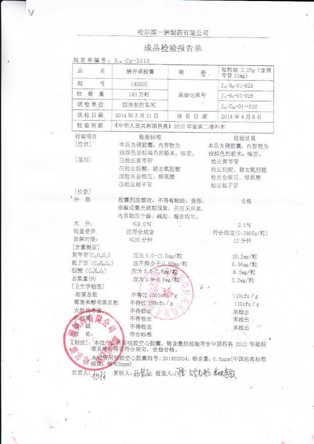 140302清开灵胶囊