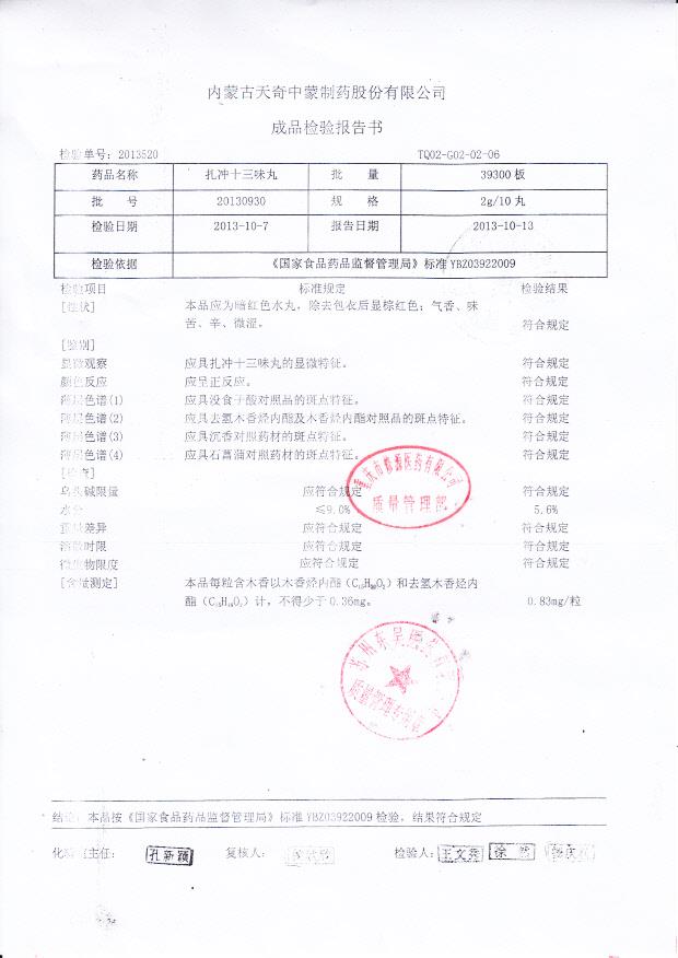 20130930扎冲十三味丸