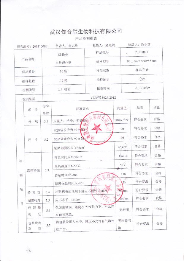 20131001隔物灸 热敷理疗贴