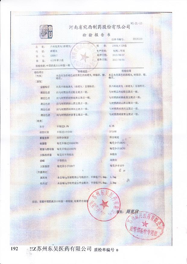 130817六味地黄丸