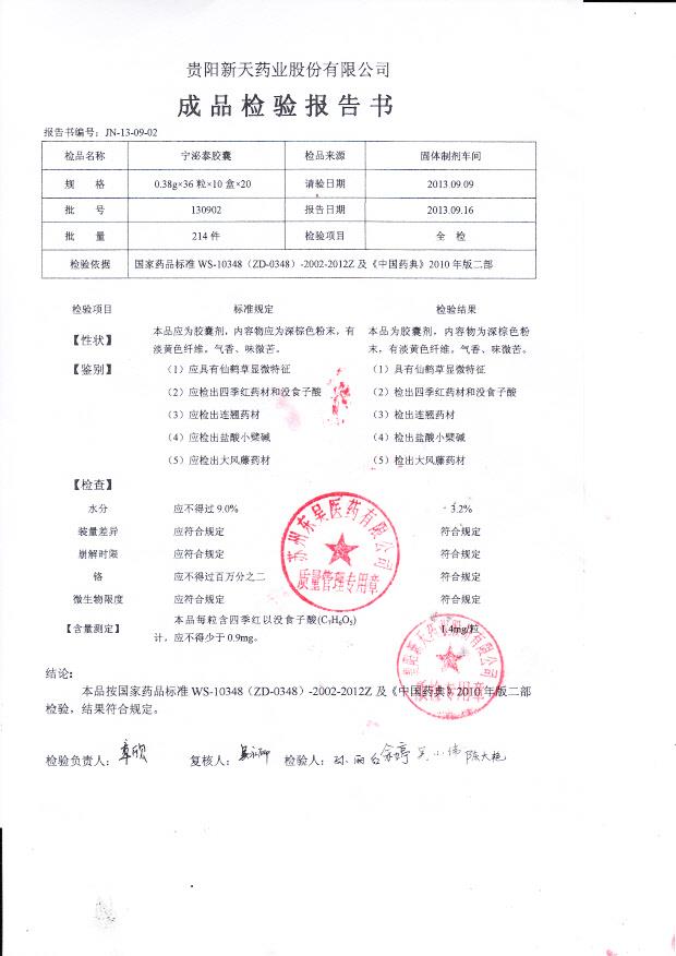 130902宁泌泰胶囊
