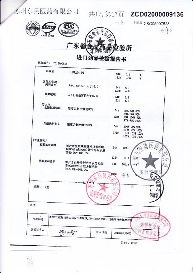 2336804氟哌噻吨美利曲辛片3