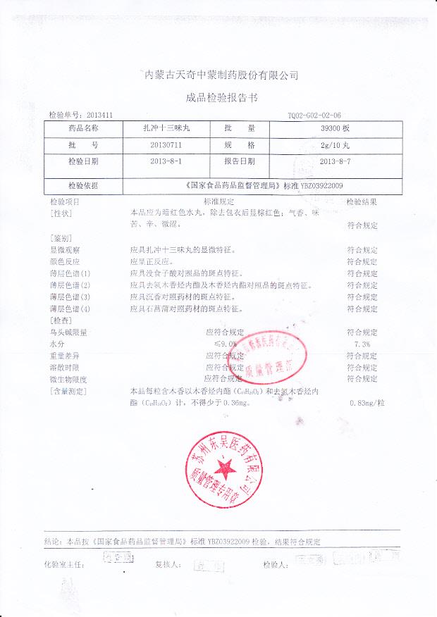 20130711扎冲十三味丸
