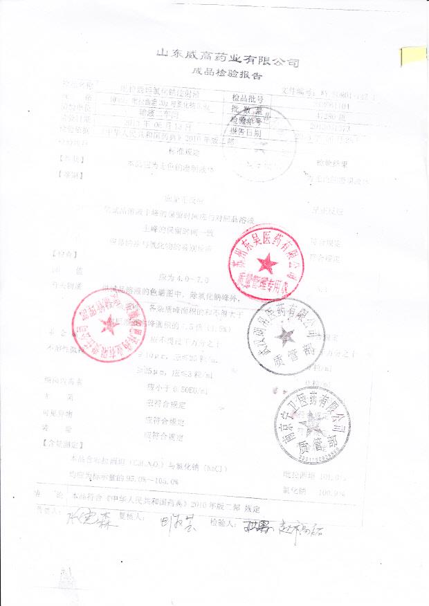 213061104吡拉西坦氯化钠注射液