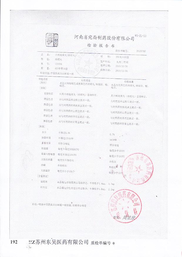 131034六味地黄丸