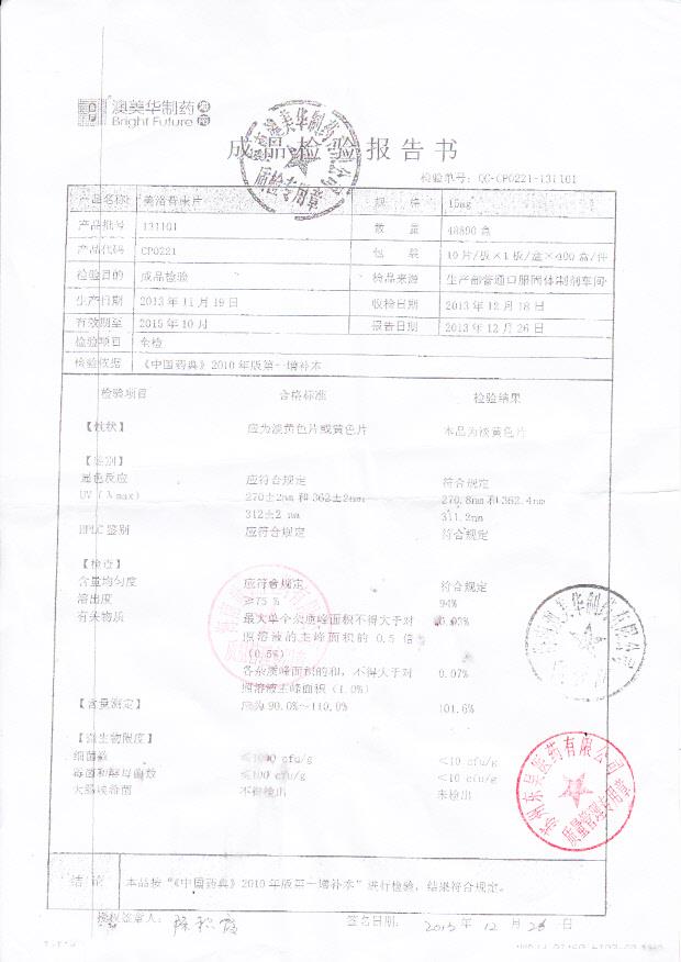 131101美洛昔康片