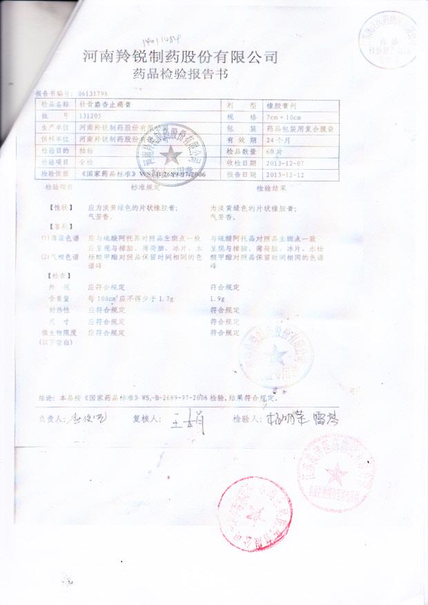 131205壮骨麝香止痛膏