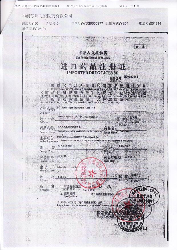 3984013吸入用复方异丙托溴铵溶液4