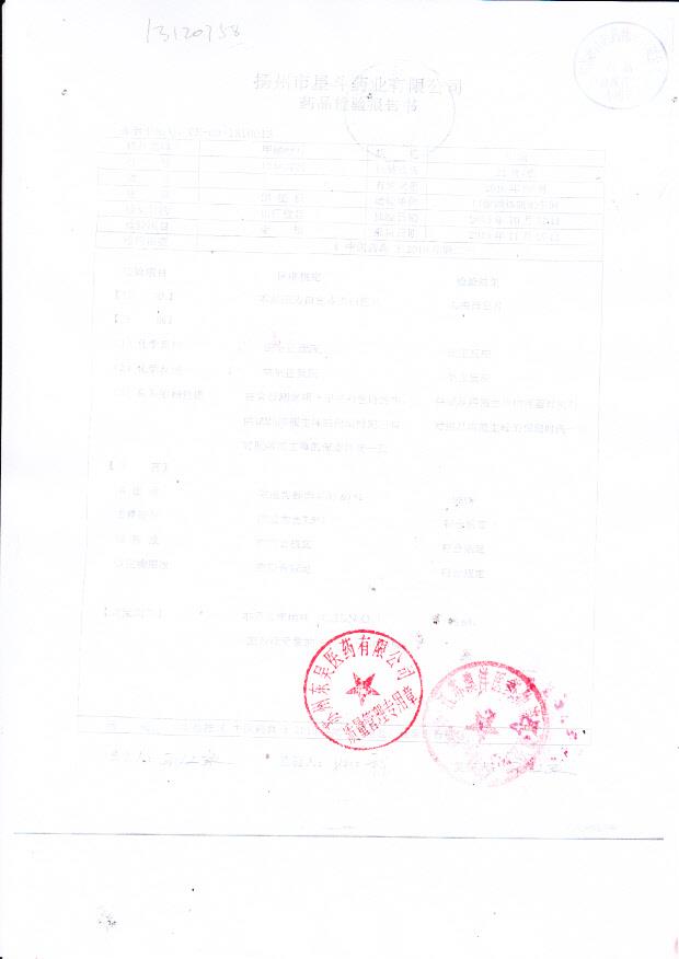 13102701甲硝唑片