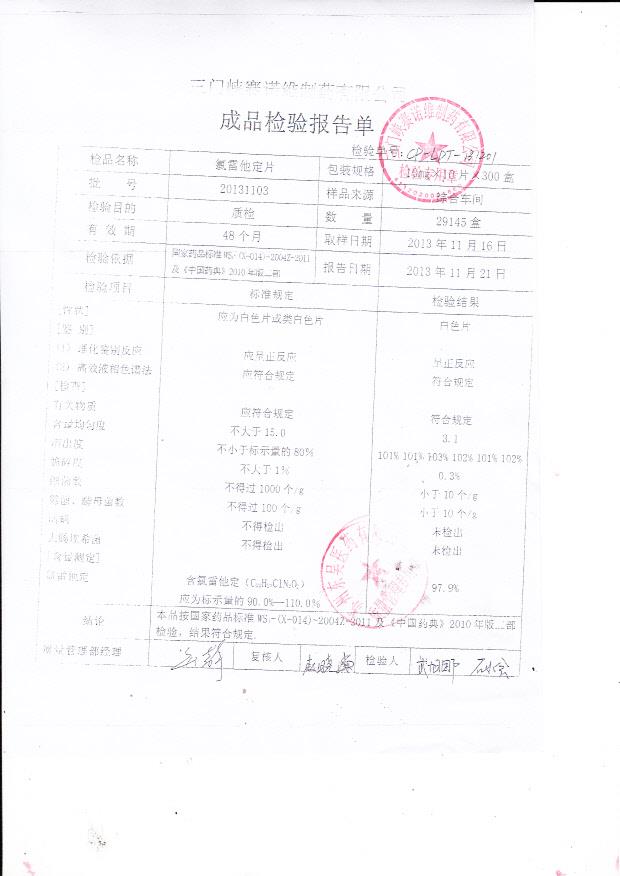 20131103氯雷他定片