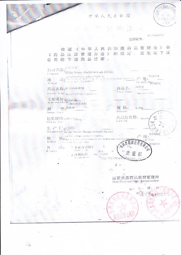 1301206阿莫西林胶囊4