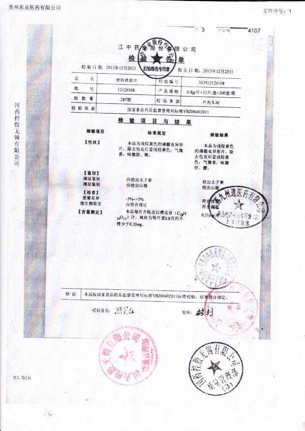 13120108健胃消食片