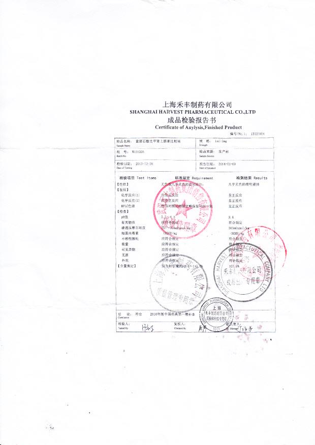 W131205重酒石酸去甲肾上腺素注射液