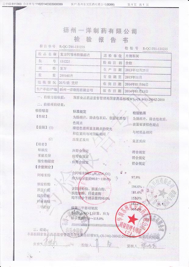 131225复方阿嗪米特肠溶片