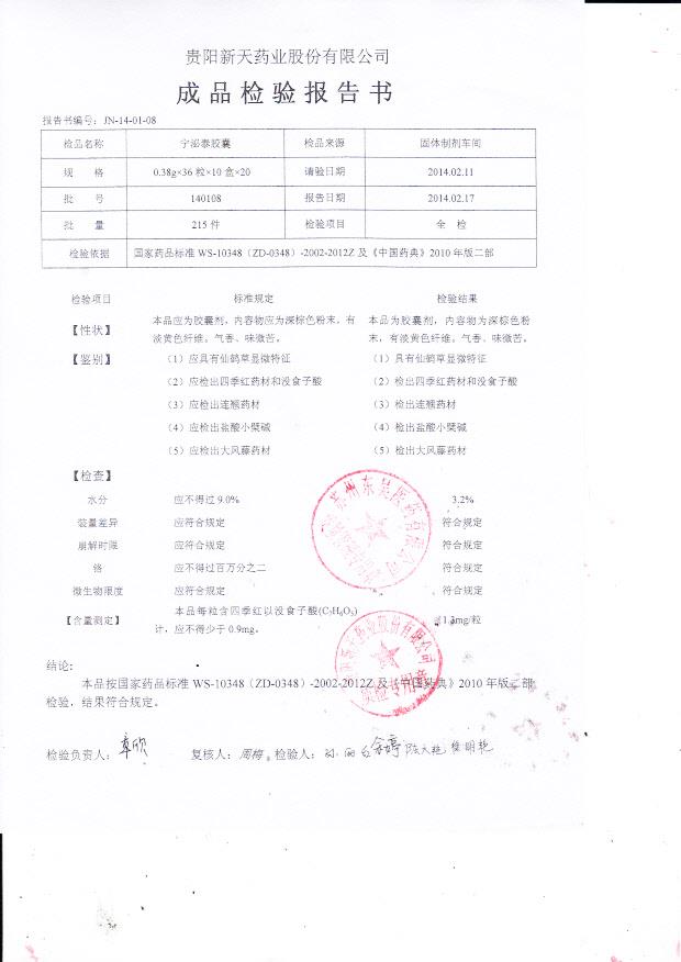 140108宁泌泰胶囊