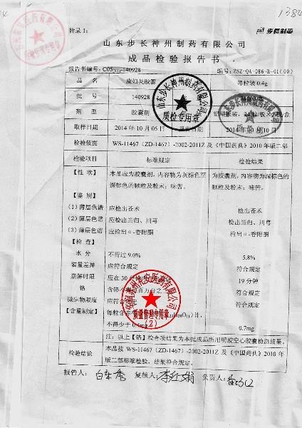 140928康妇炎胶囊