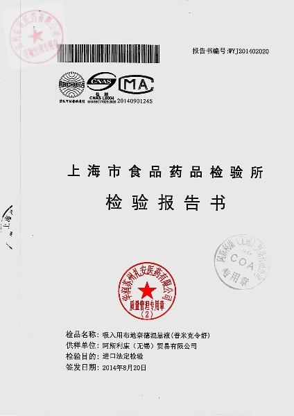 317216吸入用布地奈德混悬液1