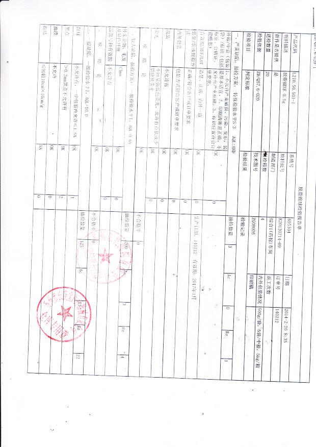 长庚堂脱脂棉球0.5g 1