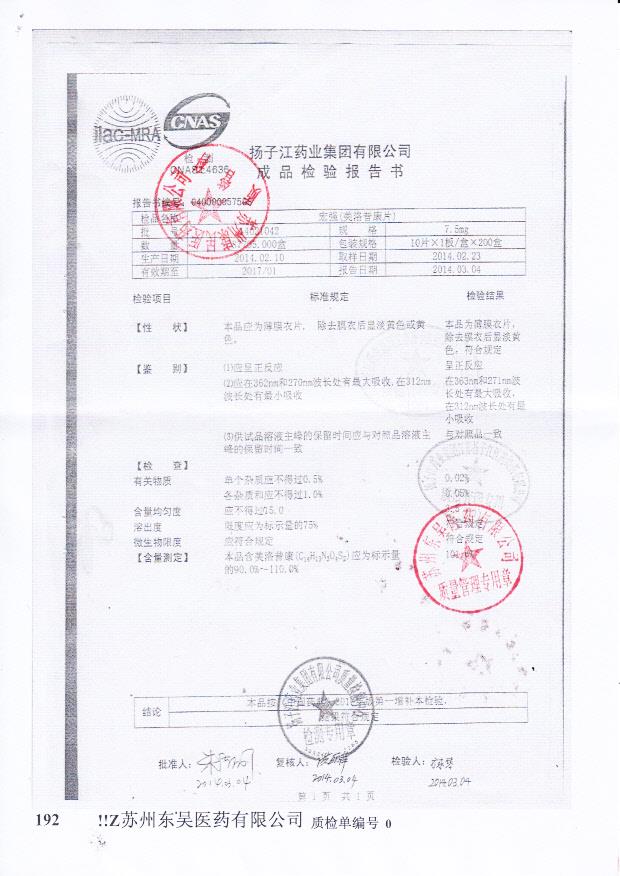 14021042美洛昔康片