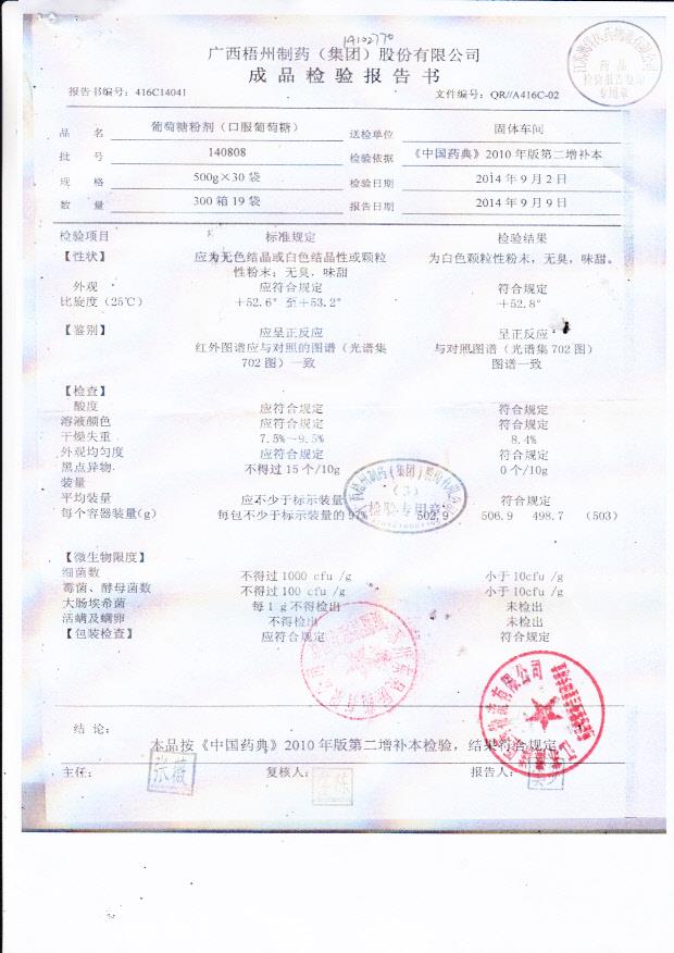 140808葡萄糖粉剂