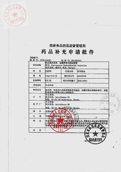 LANW盐酸罗哌卡因注射液（耐乐品）4