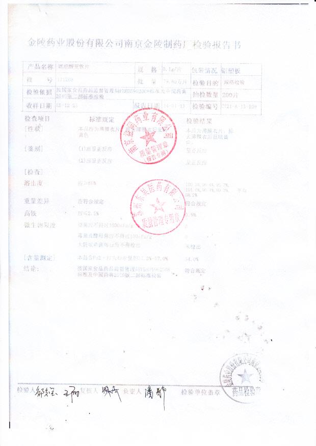 131208琥珀酸亚铁片