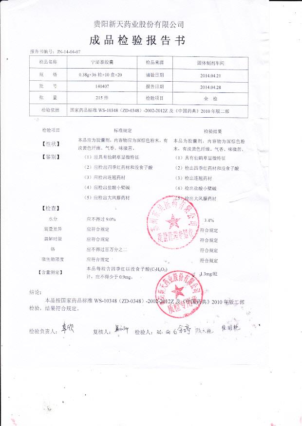 140407宁泌泰胶囊