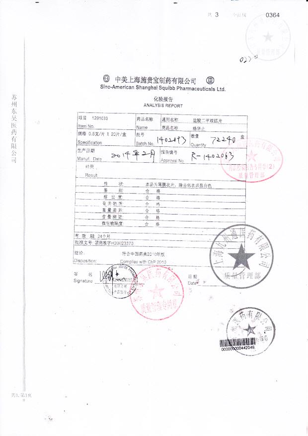 1402093盐酸二甲双胍片