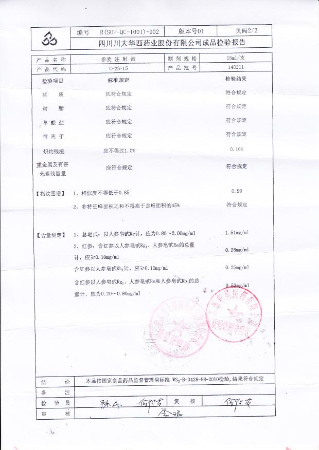 140211参麦注射液2