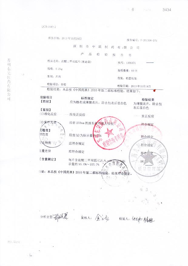 1308376盐酸二甲双胍片