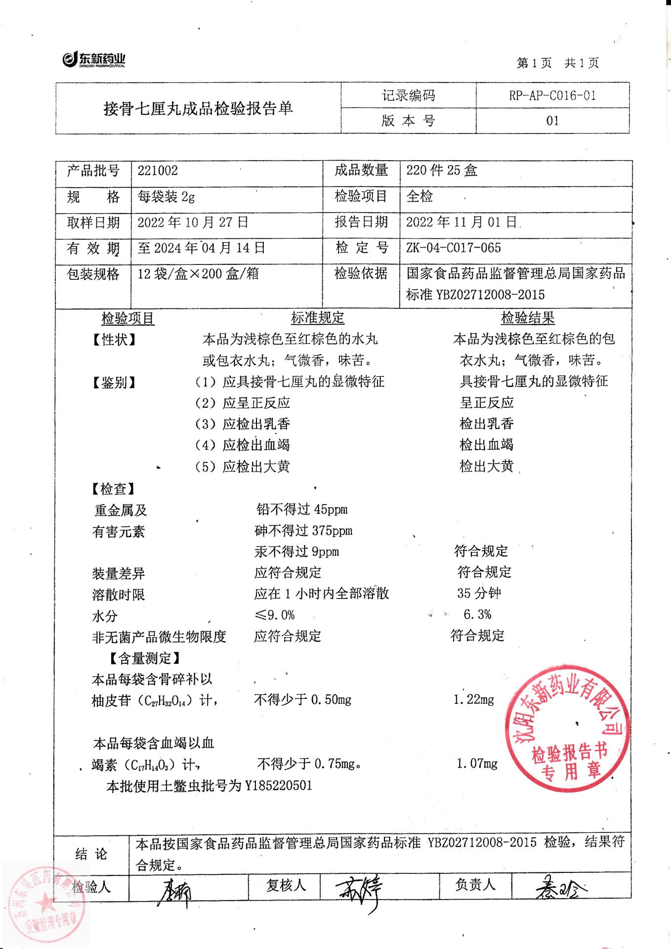 221002接骨七厘丸