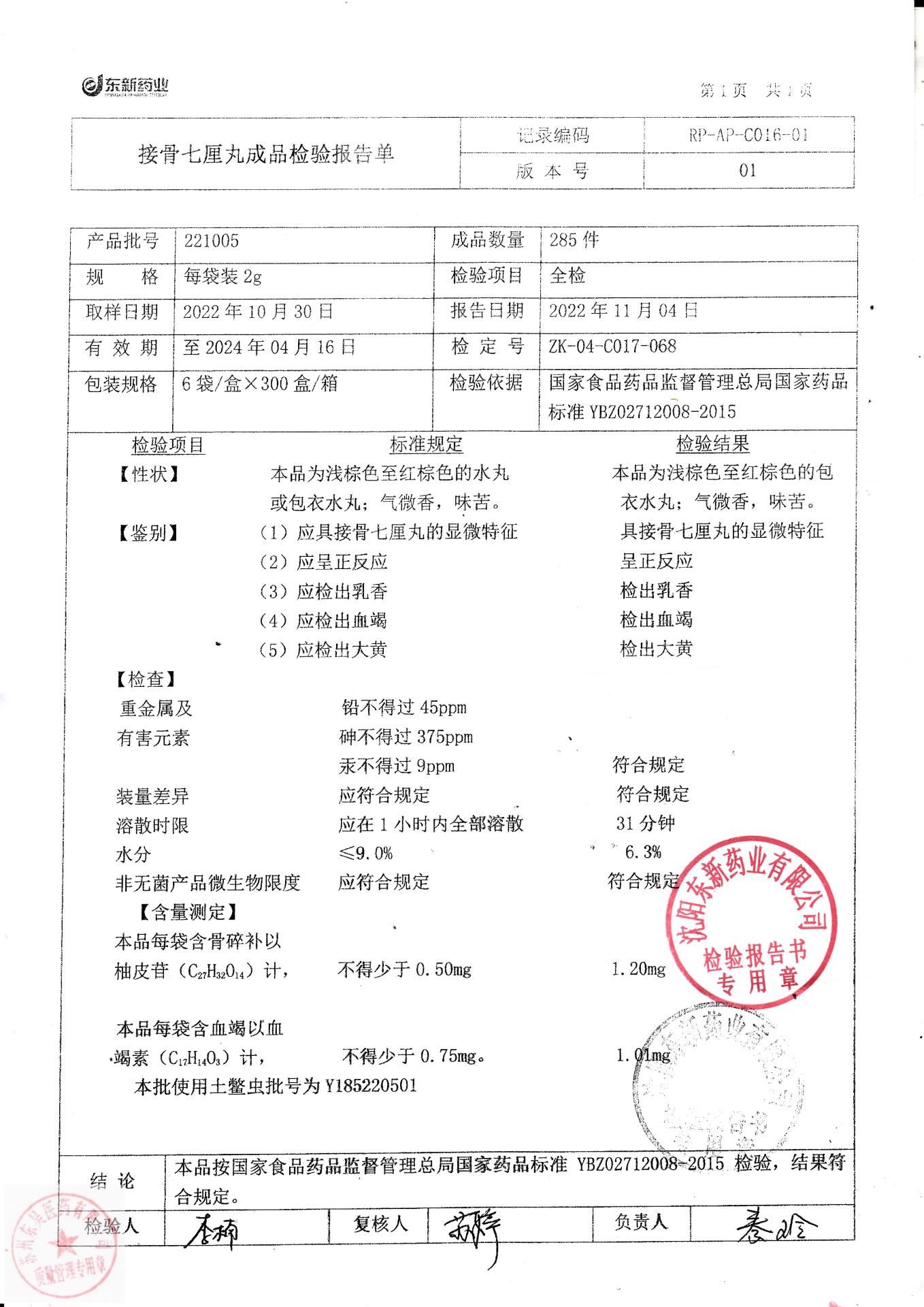 221005接骨七厘丸