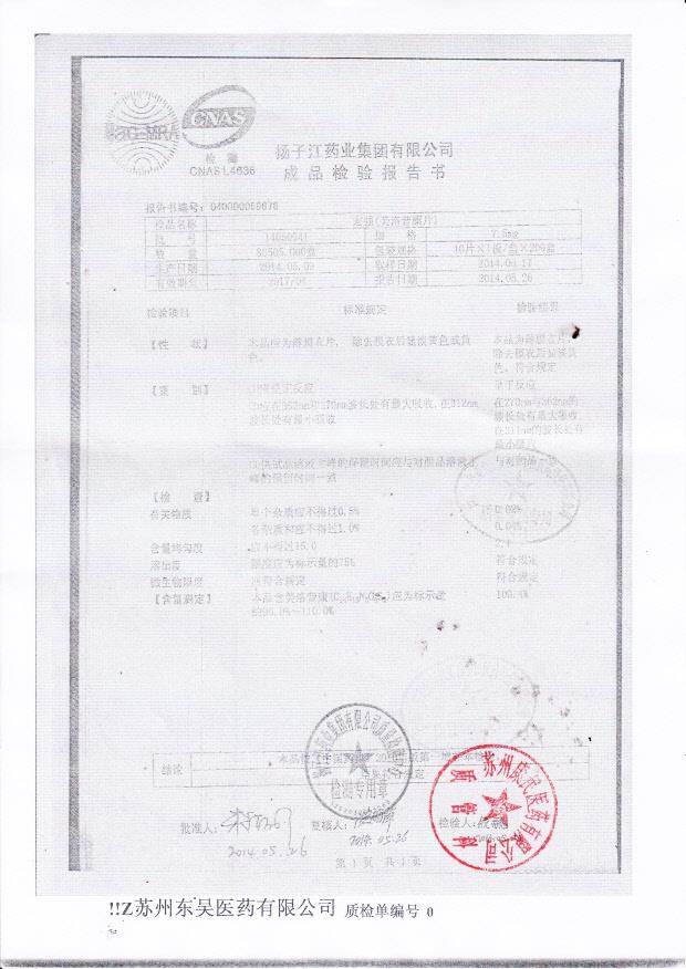 14050941美洛昔康片