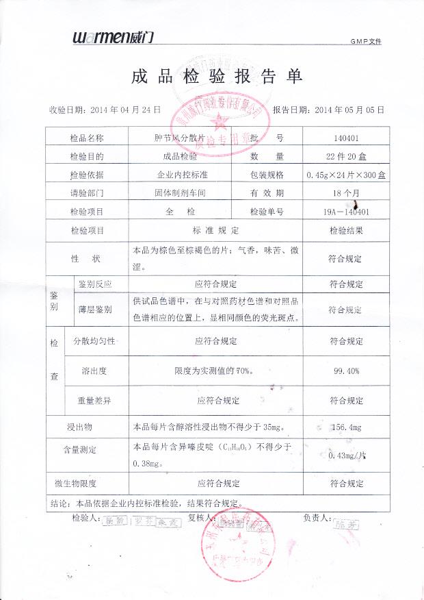 140401肿节风散片