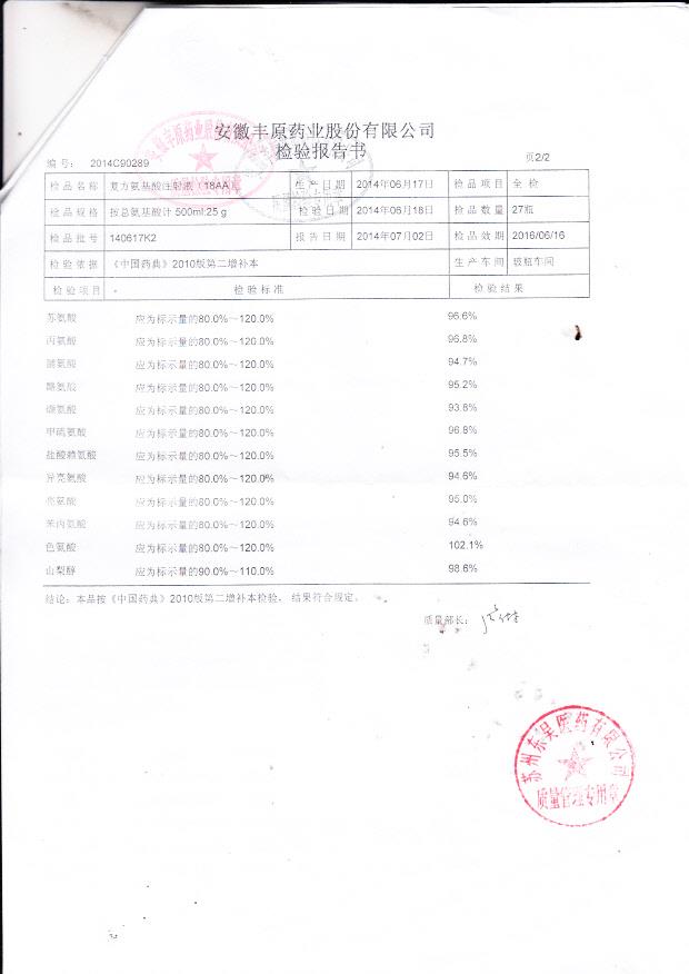 140617K2复方氨基酸注射液2