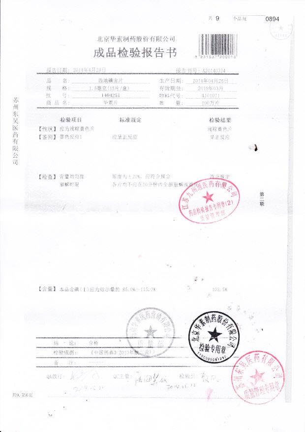 1404251西地碘含片