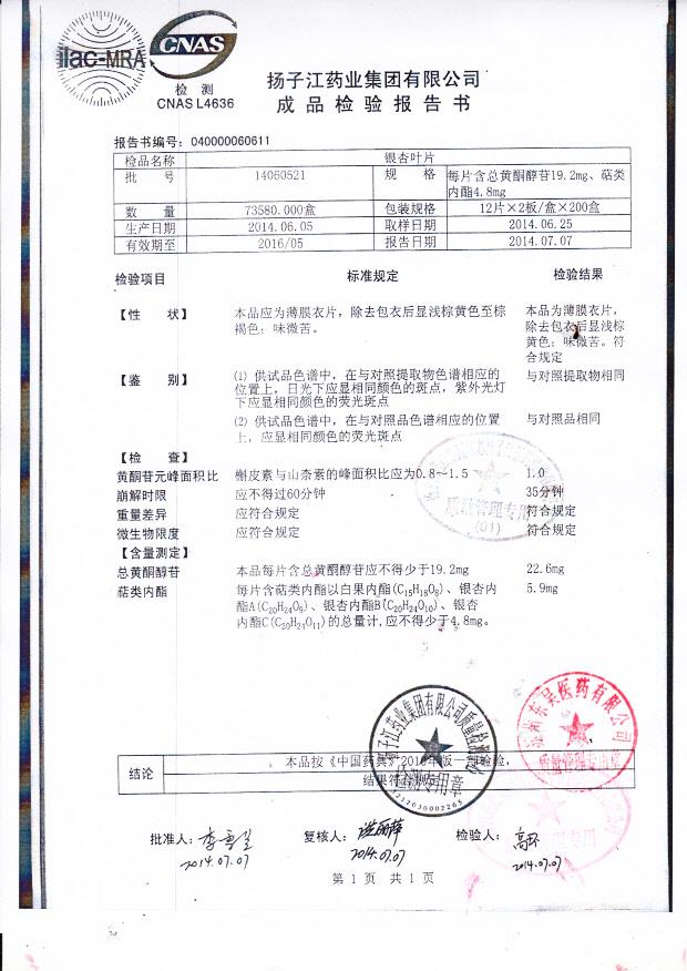 14060521银杏叶片