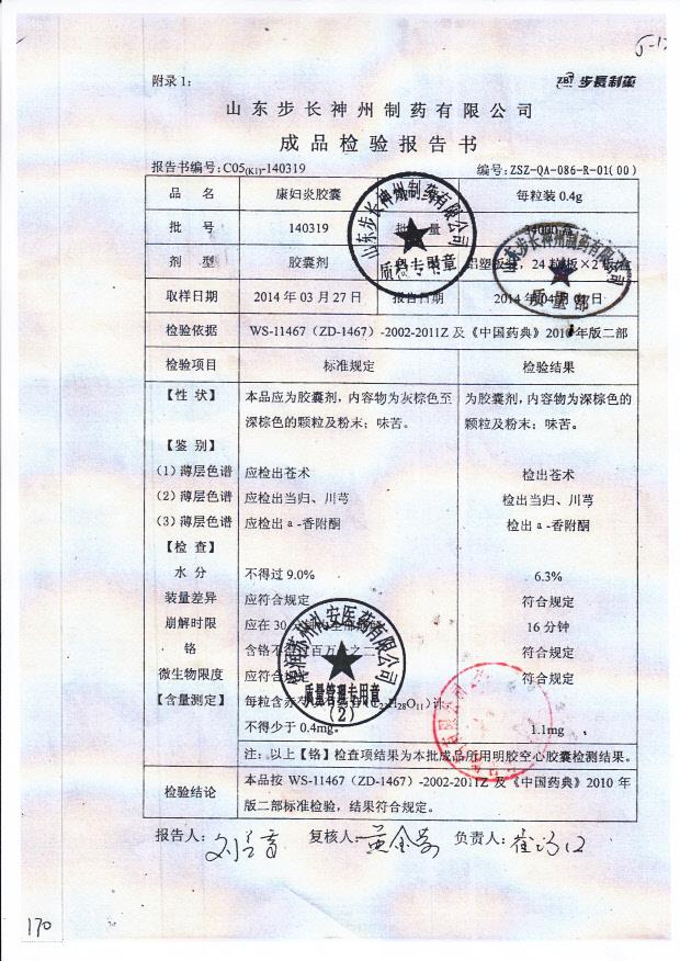 140319康妇炎胶囊