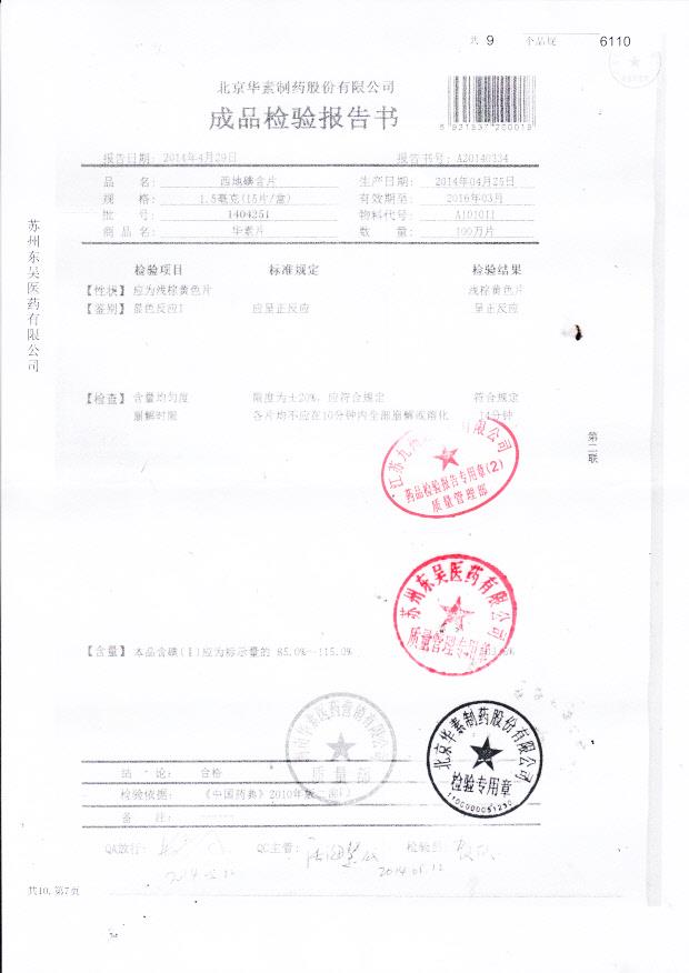 1404251西地碘含片