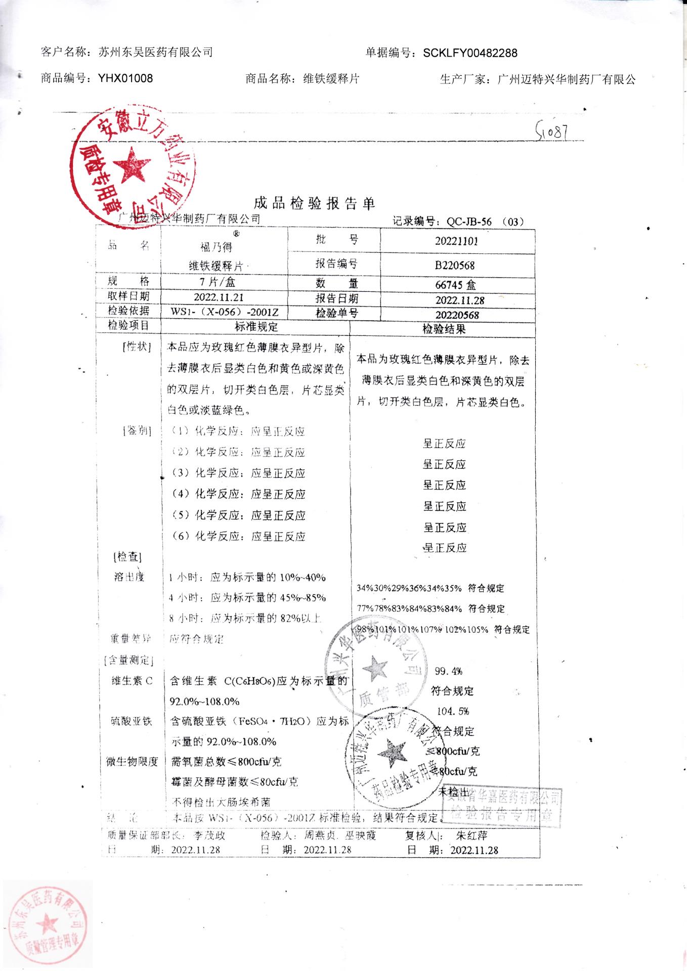 20221101福乃得维铁缓释片