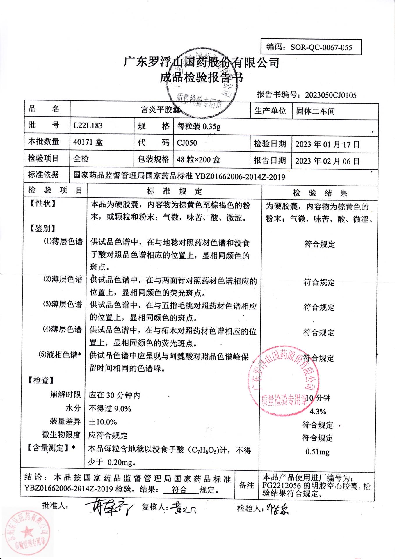 L22L183宫炎平胶囊1