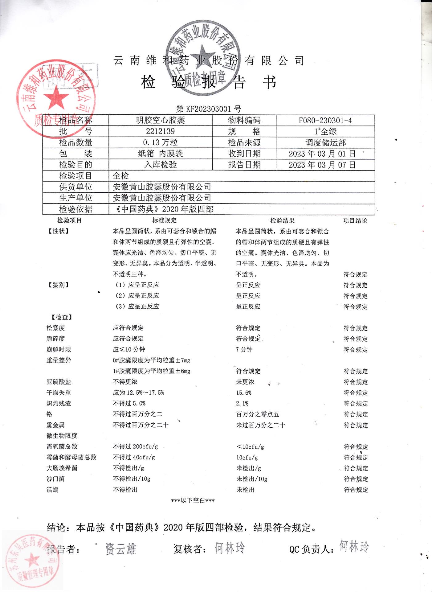 2305084血塞通胶囊2