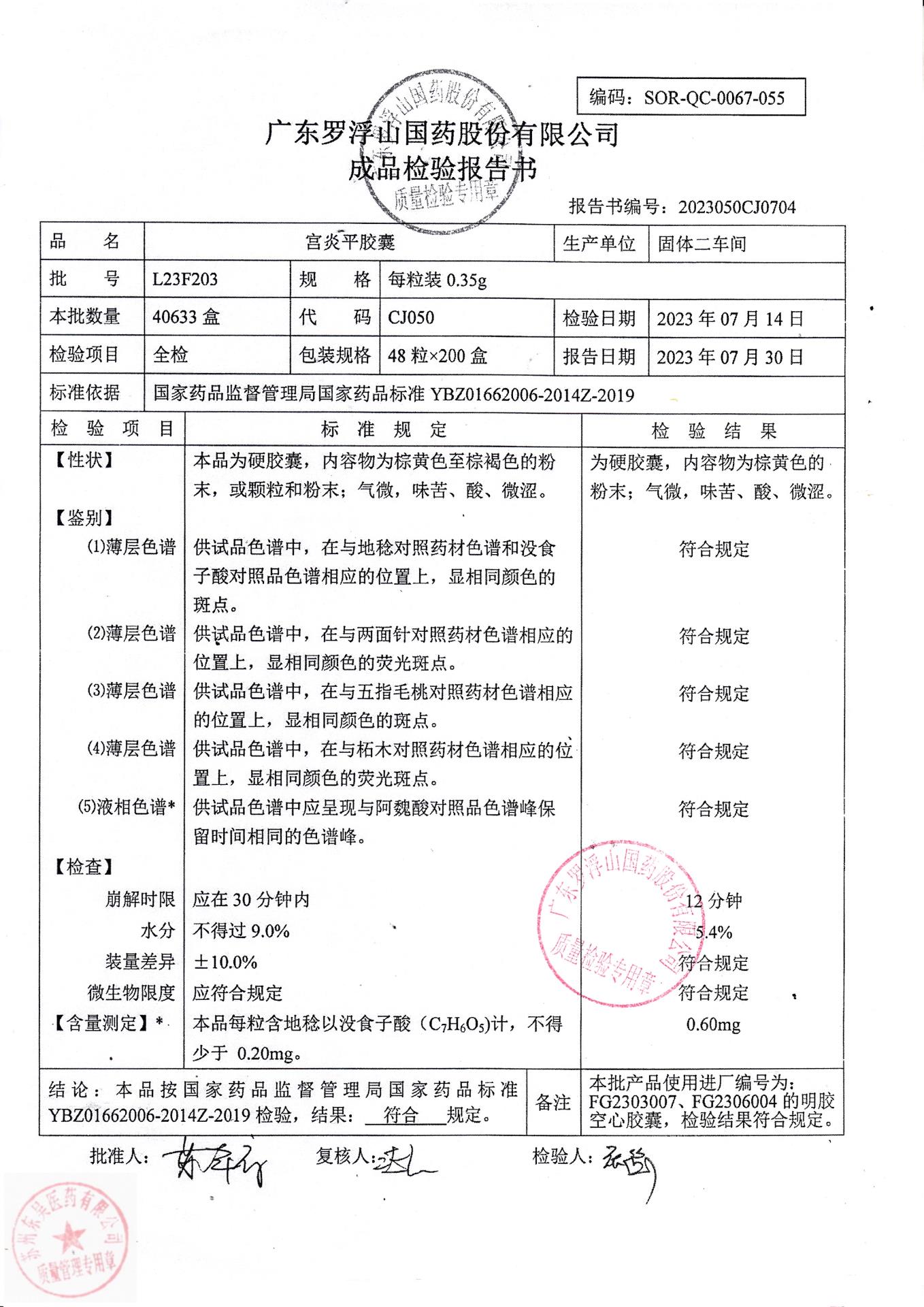 L23F203宫炎平胶囊1