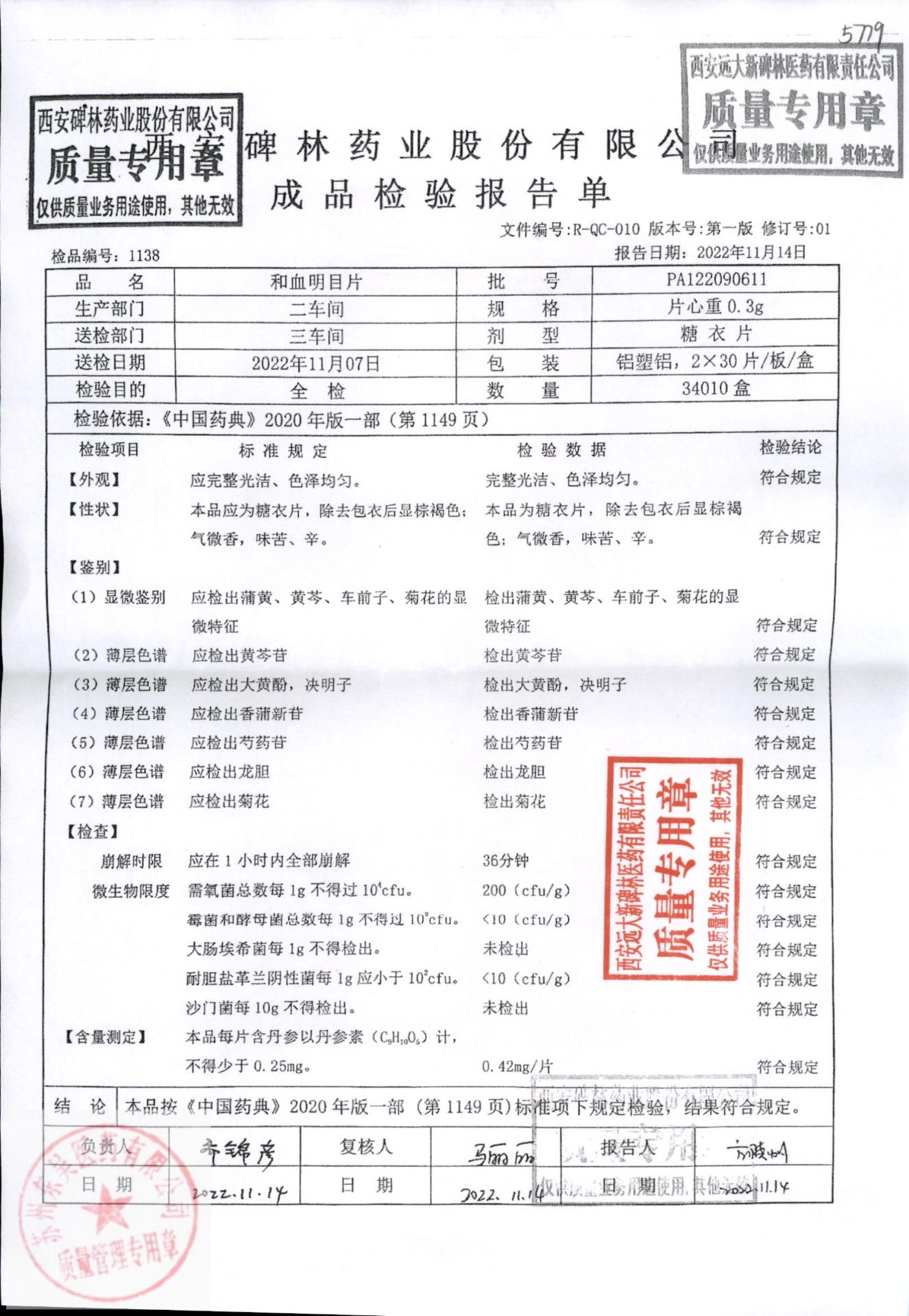 PA122090611和血明目片