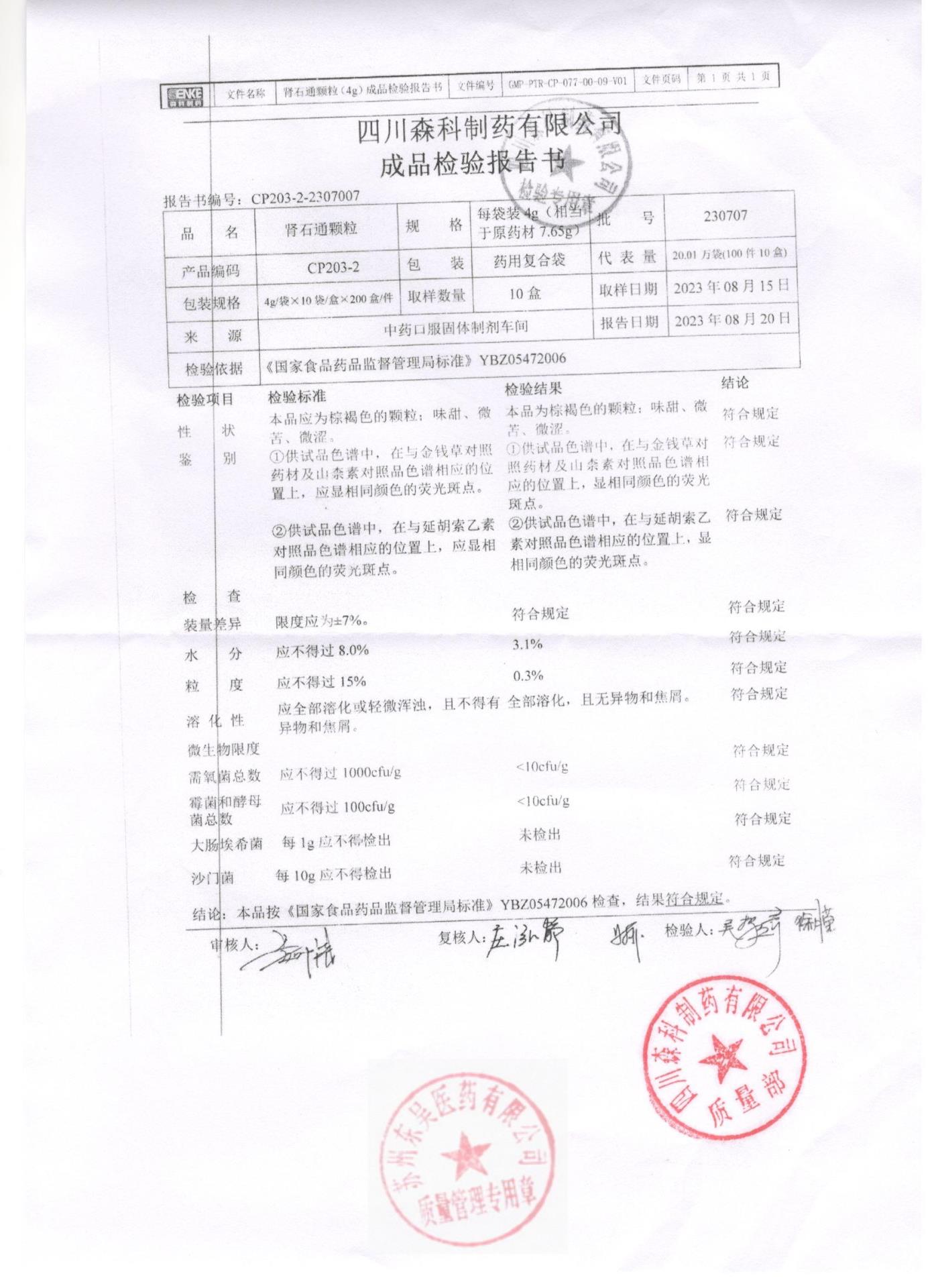 230707肾石通颗粒