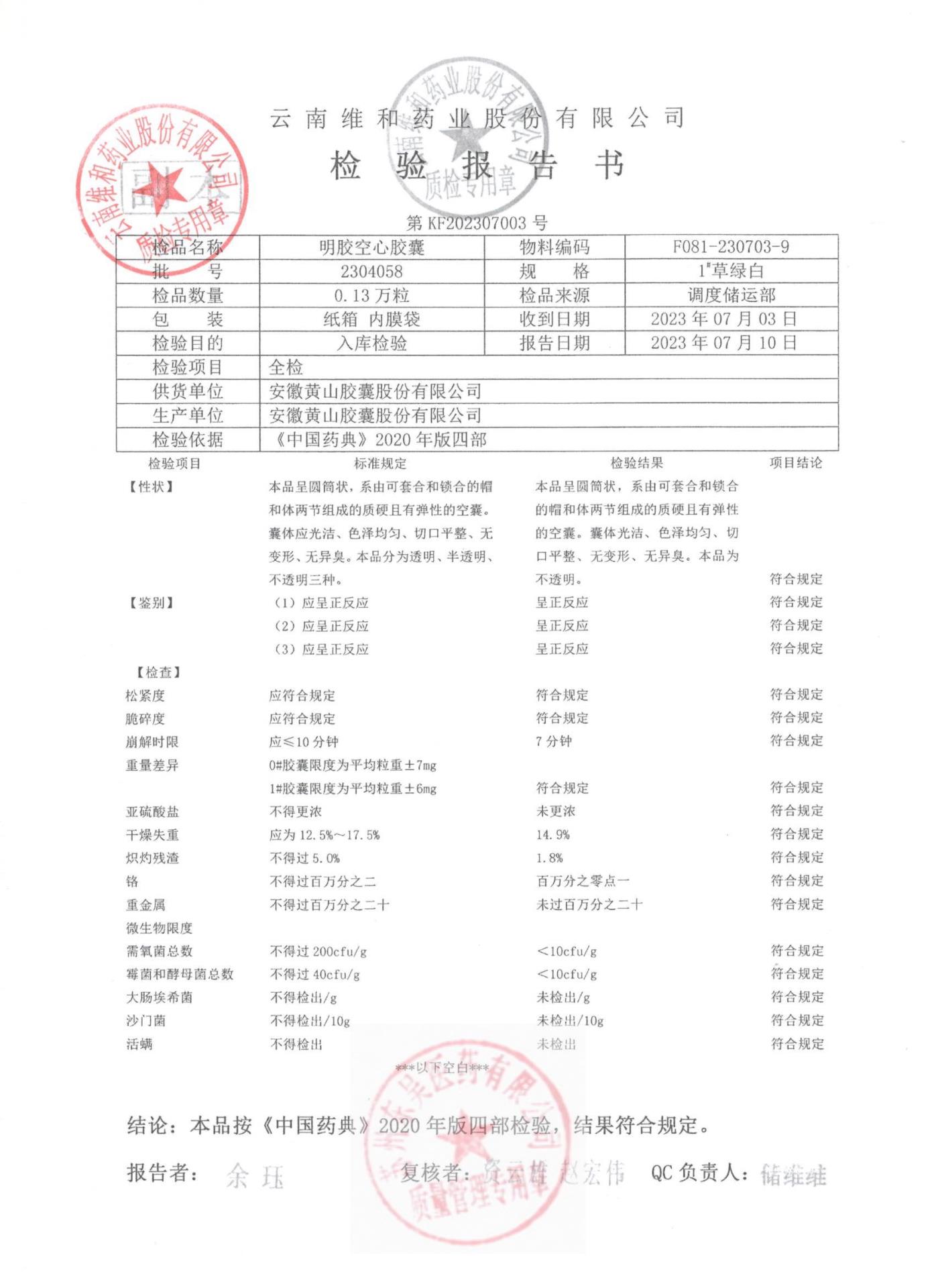 2307087血塞通胶囊2