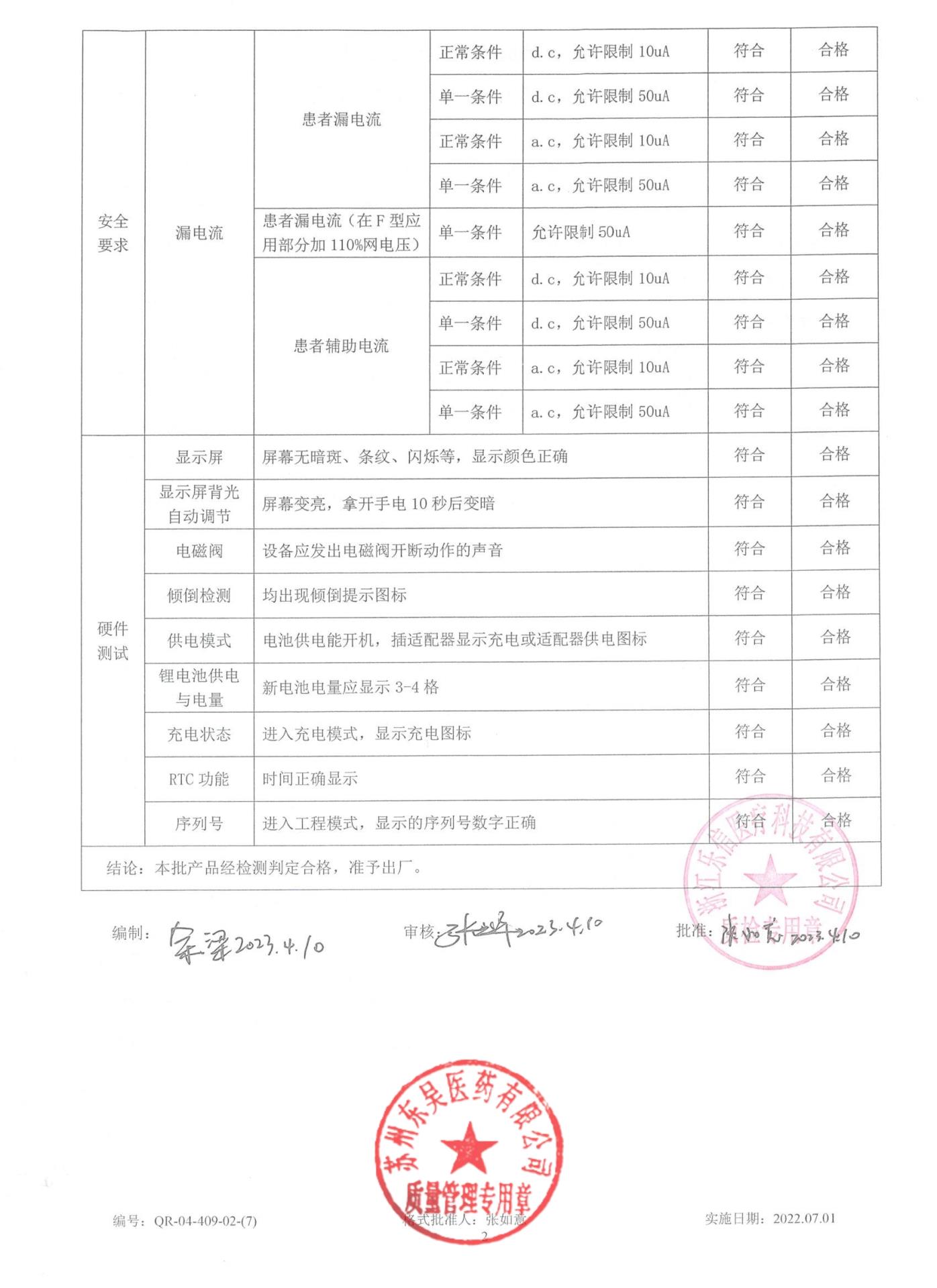 D20230407乐信胸腔引流监控系统  主机2