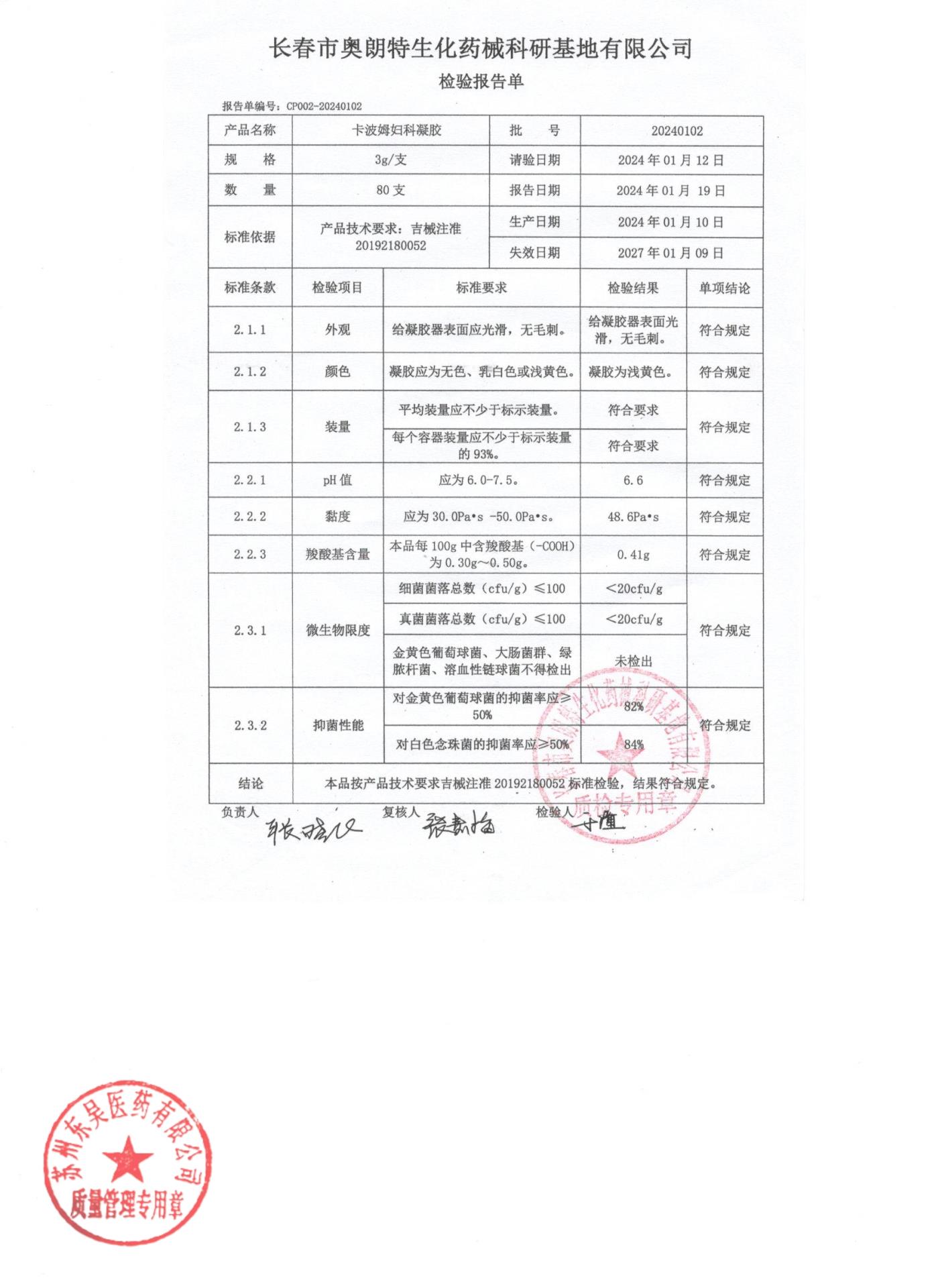 20240102卡波姆妇科凝胶
